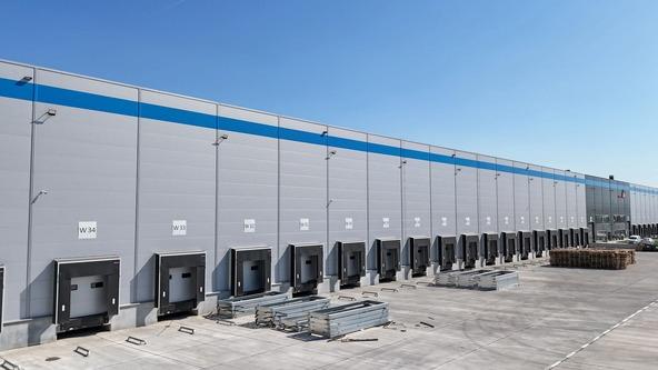 Warehouse exterior doors